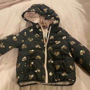 Girls size 4T Carter’s winter jacket
